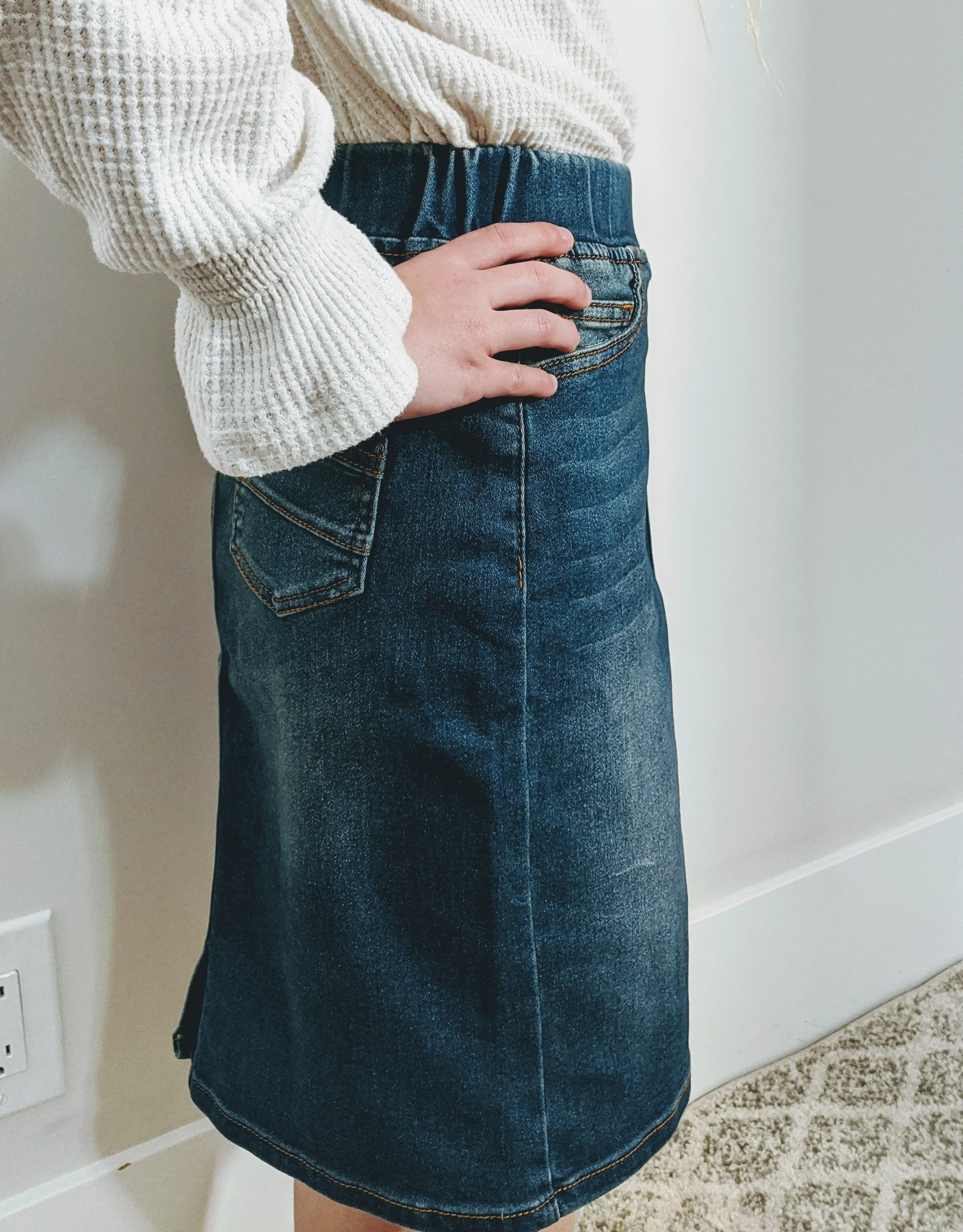 All Day Every Day Denim Skirt GIRLS