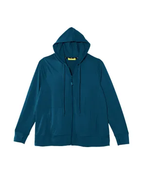 Atlas Hooded Jacket | Teal