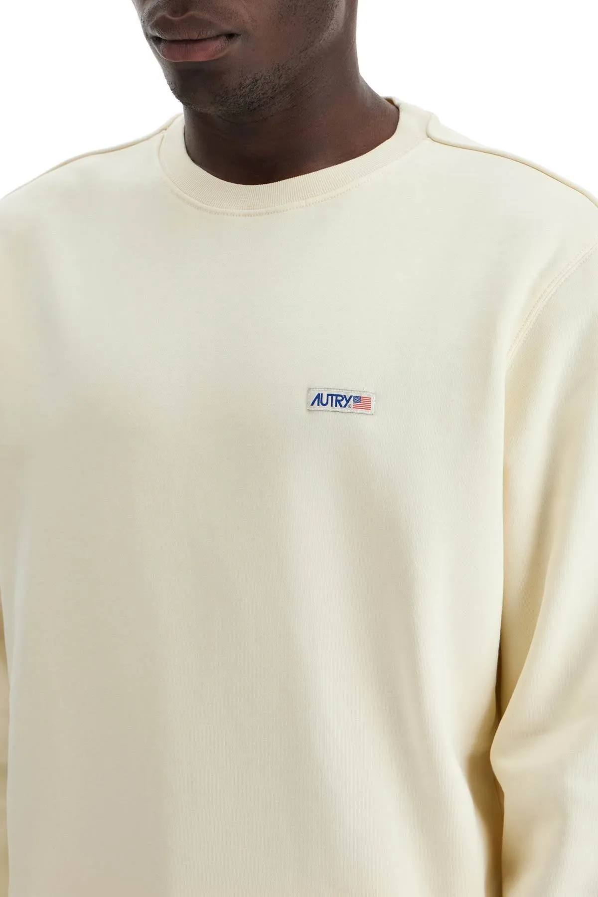 AUTRY relaxed fit crewneck sweat