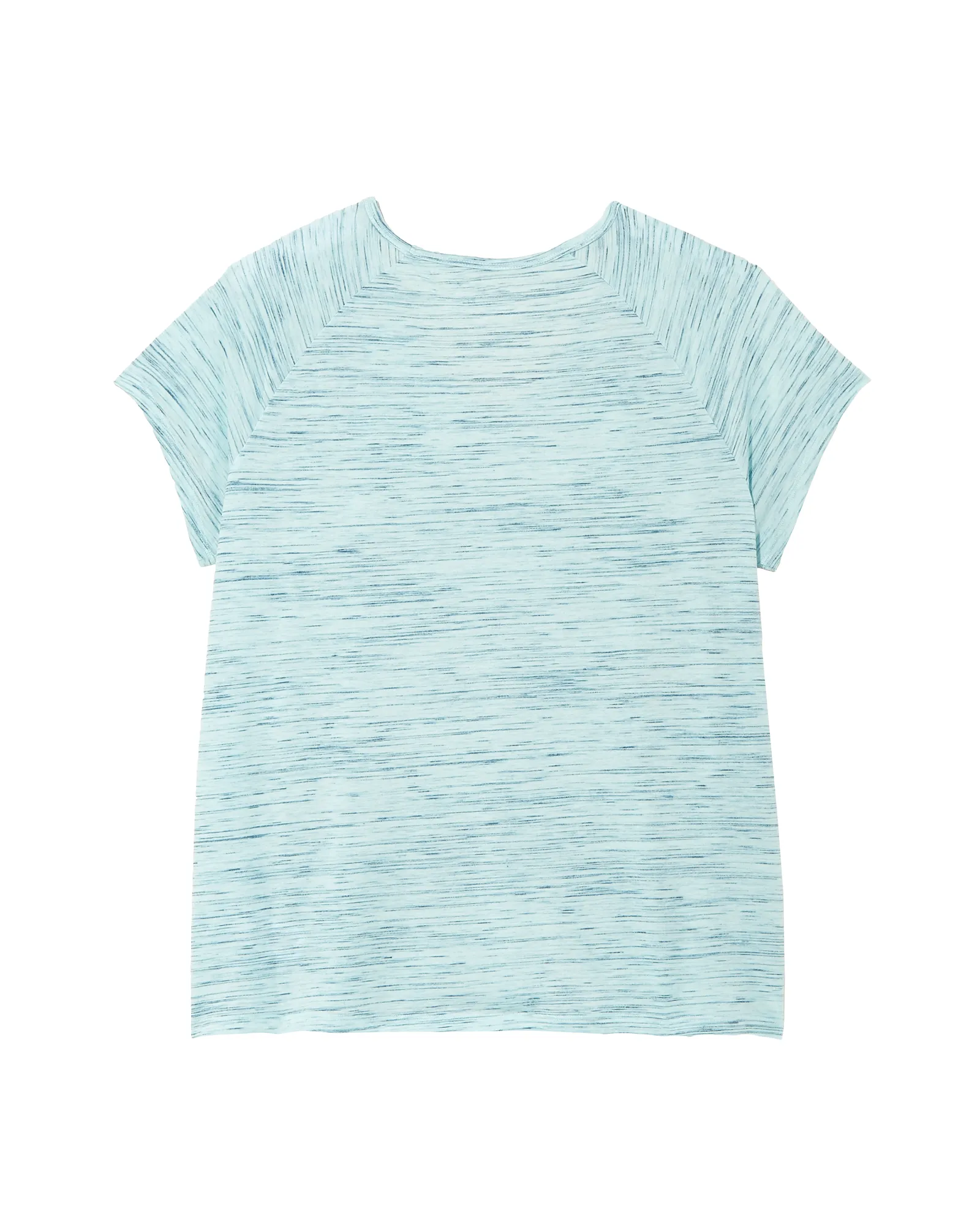 Azalea Lattice Detail Tee | Light Blue