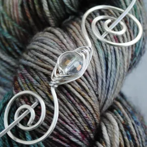 Classy in Crystal - Mini Shawl Pin