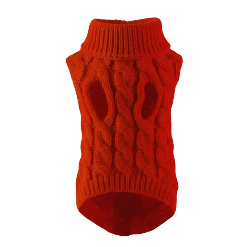 Comfortable Winter Sweater for Small to Medium Dogs and Cats