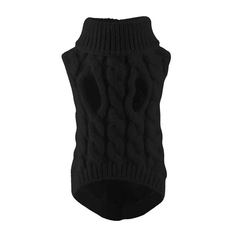 Comfortable Winter Sweater for Small to Medium Dogs and Cats