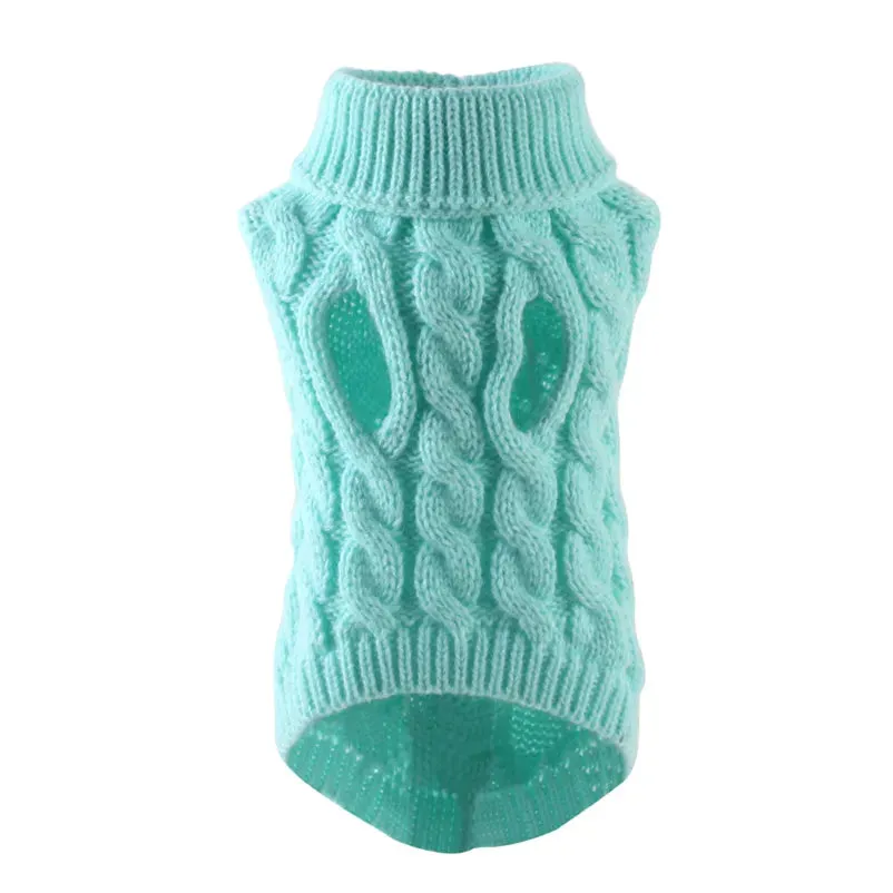 Comfortable Winter Sweater for Small to Medium Dogs and Cats