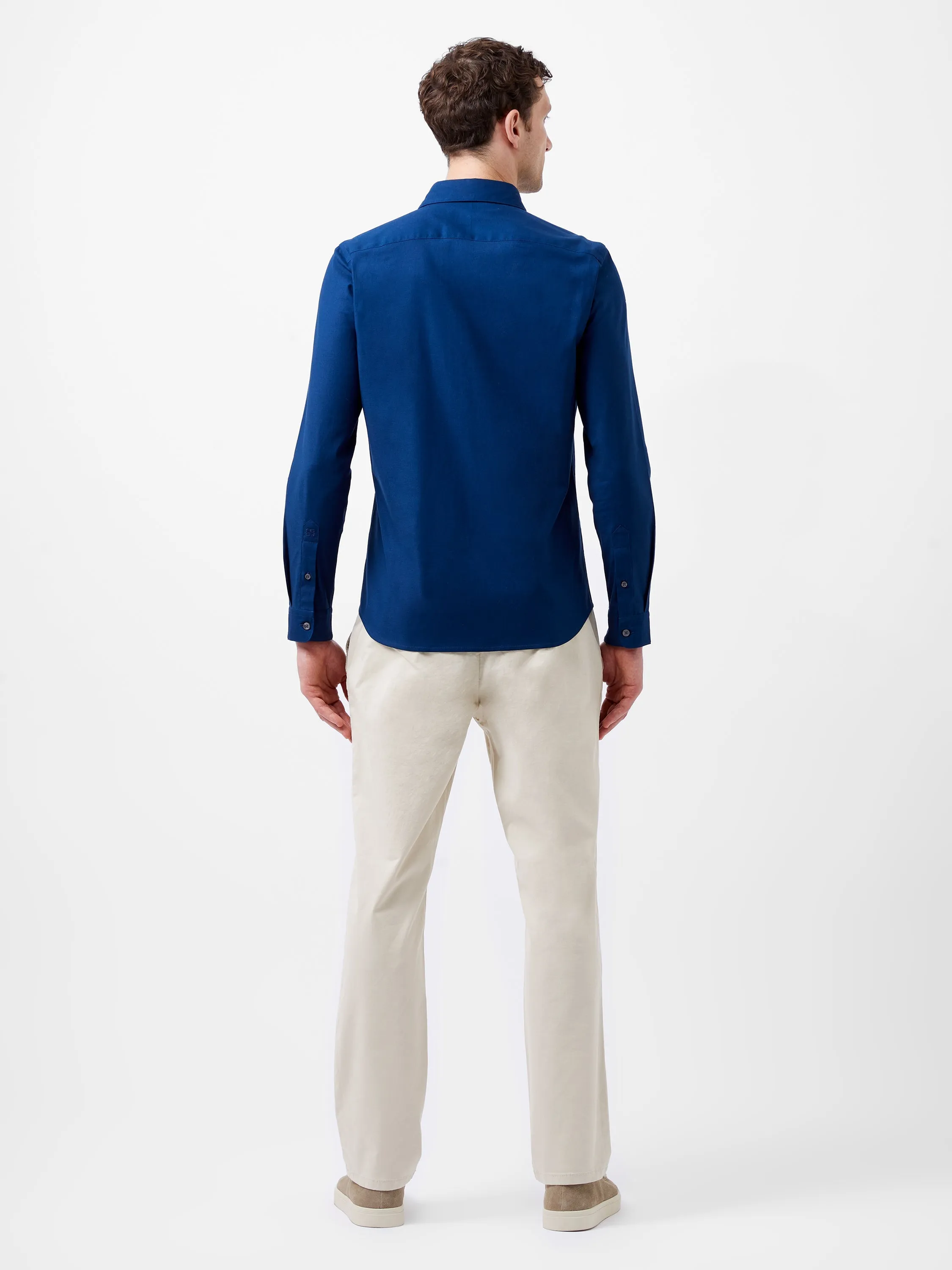 Cutaway Collar Stretch Shirt