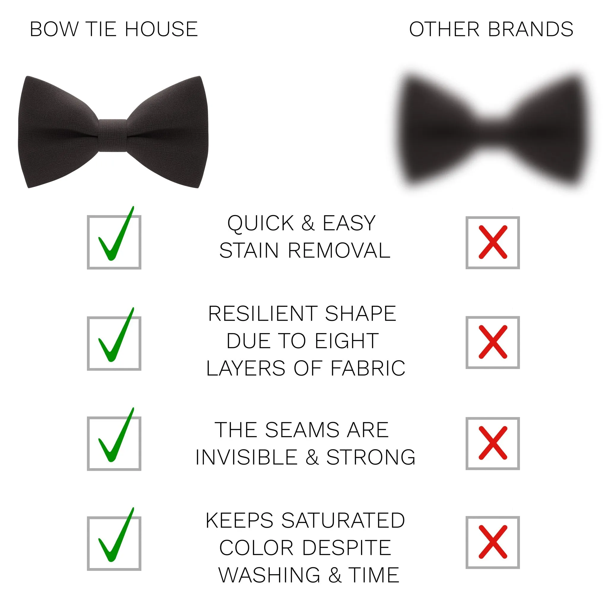 Dark Brown Bow Tie