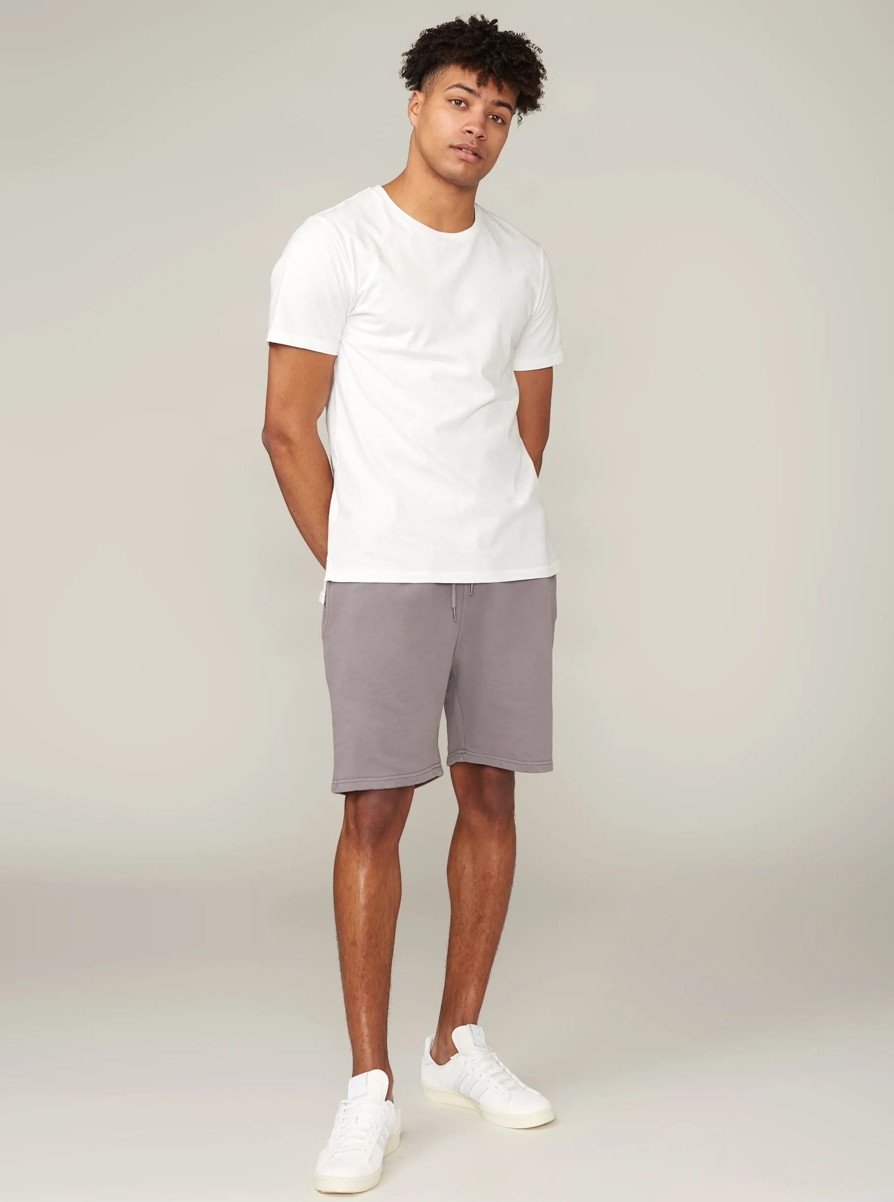 Dylan French Terry Short - Cloud Grey