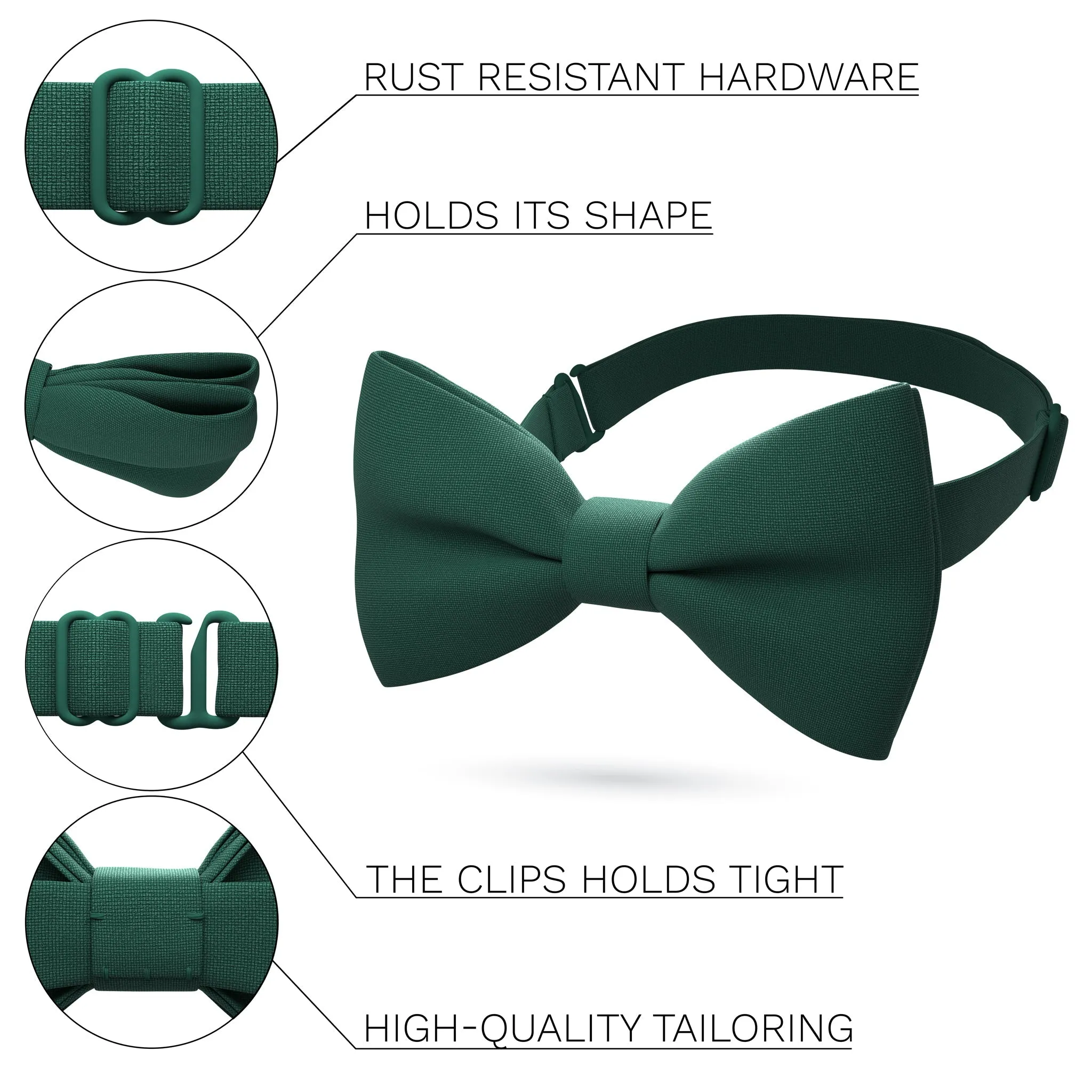 Emerald Green Bow Tie