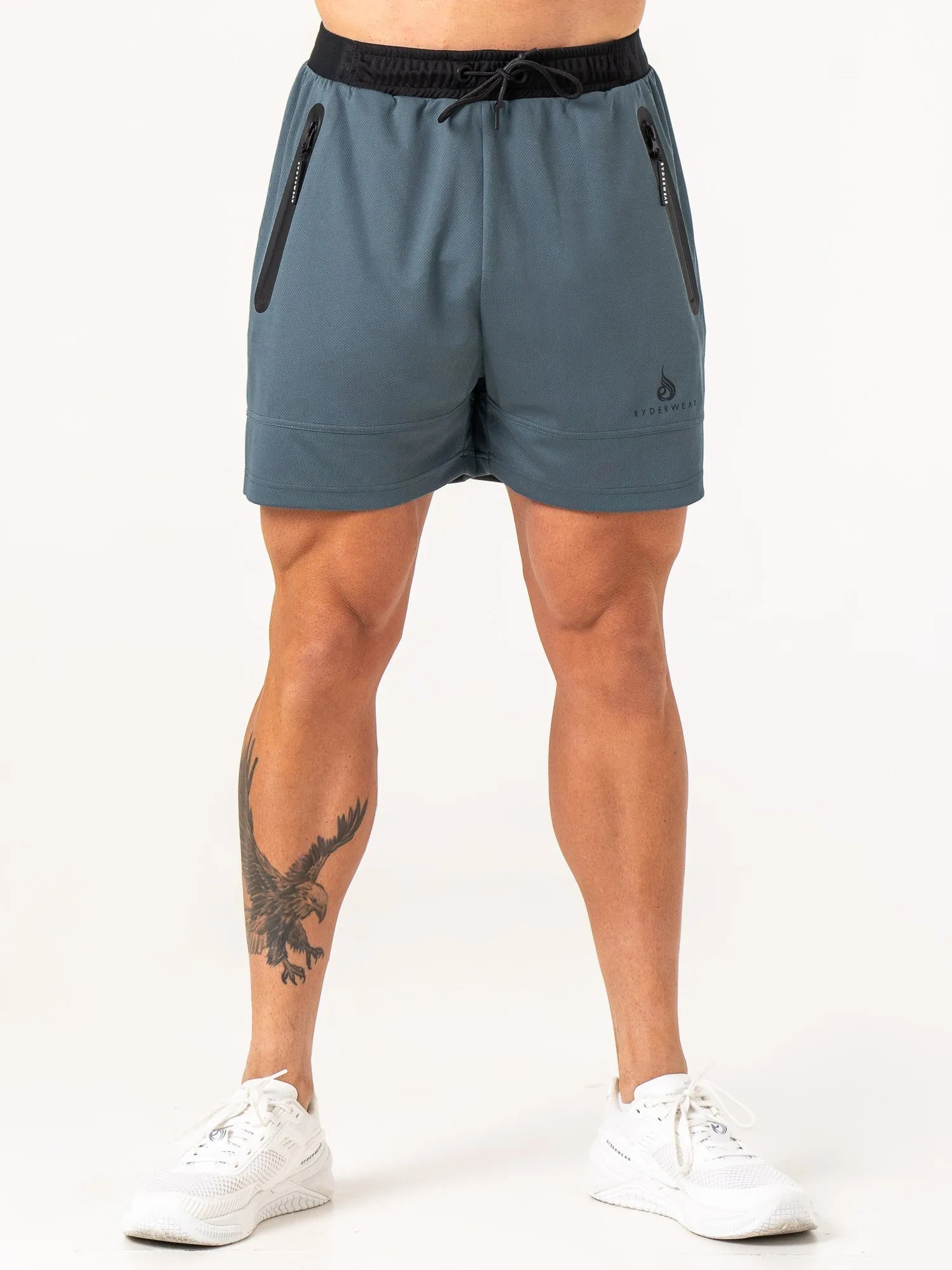 Energy Mesh Shorts - Petrol