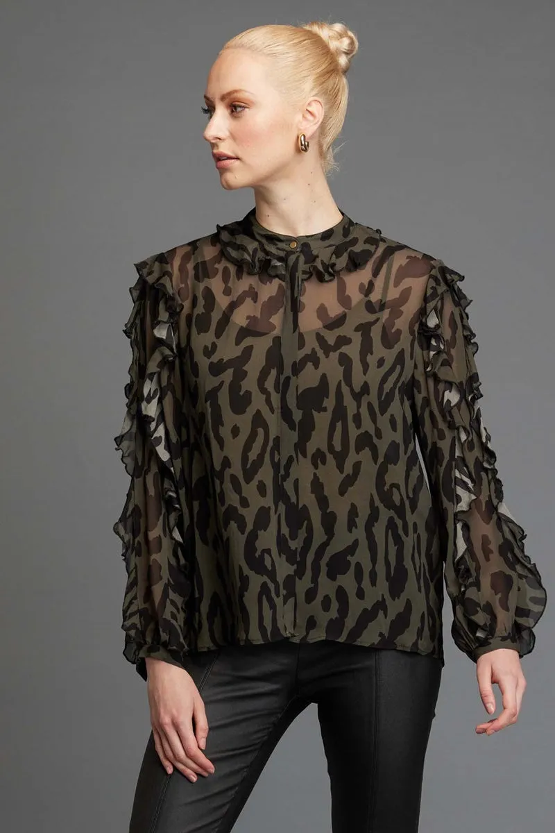 Fate   Becker - Dreaming Frill Sleeve Top