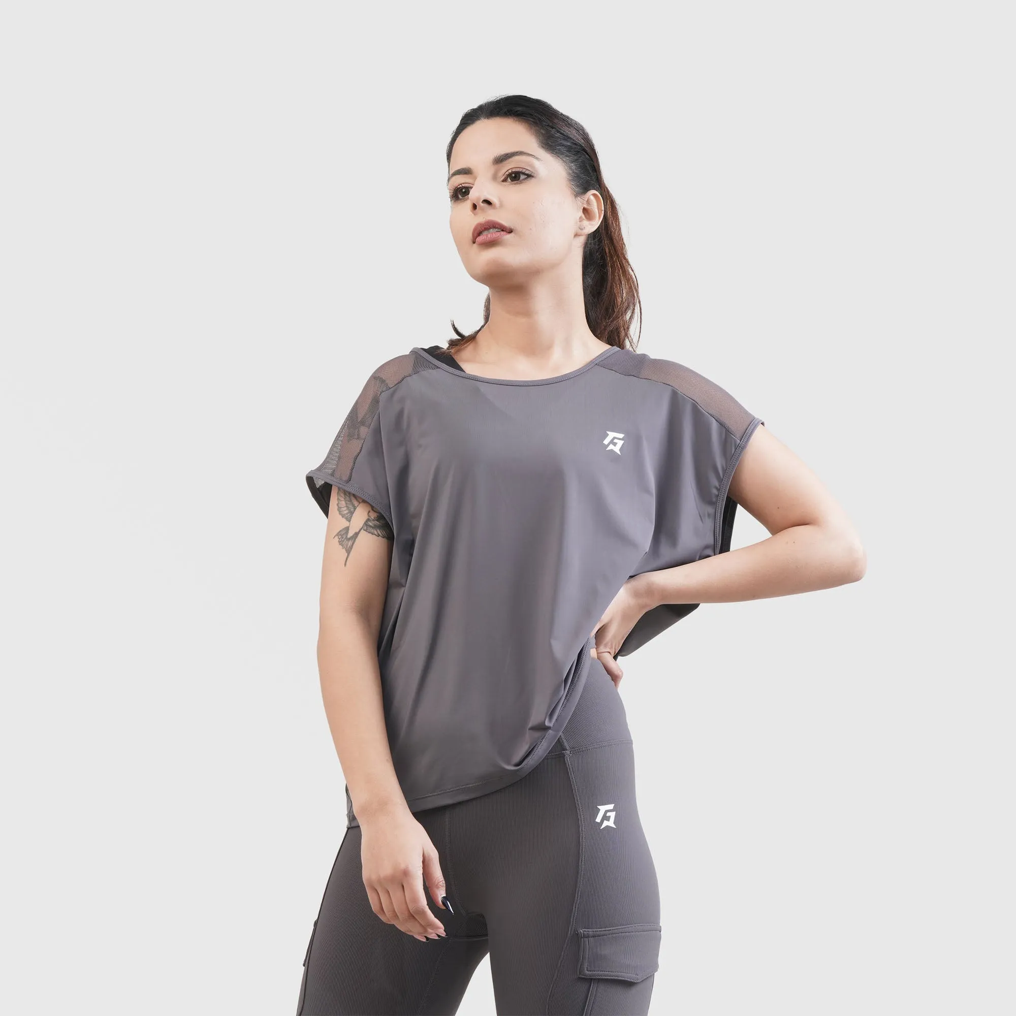 Fitness Fit Tee (Grey)