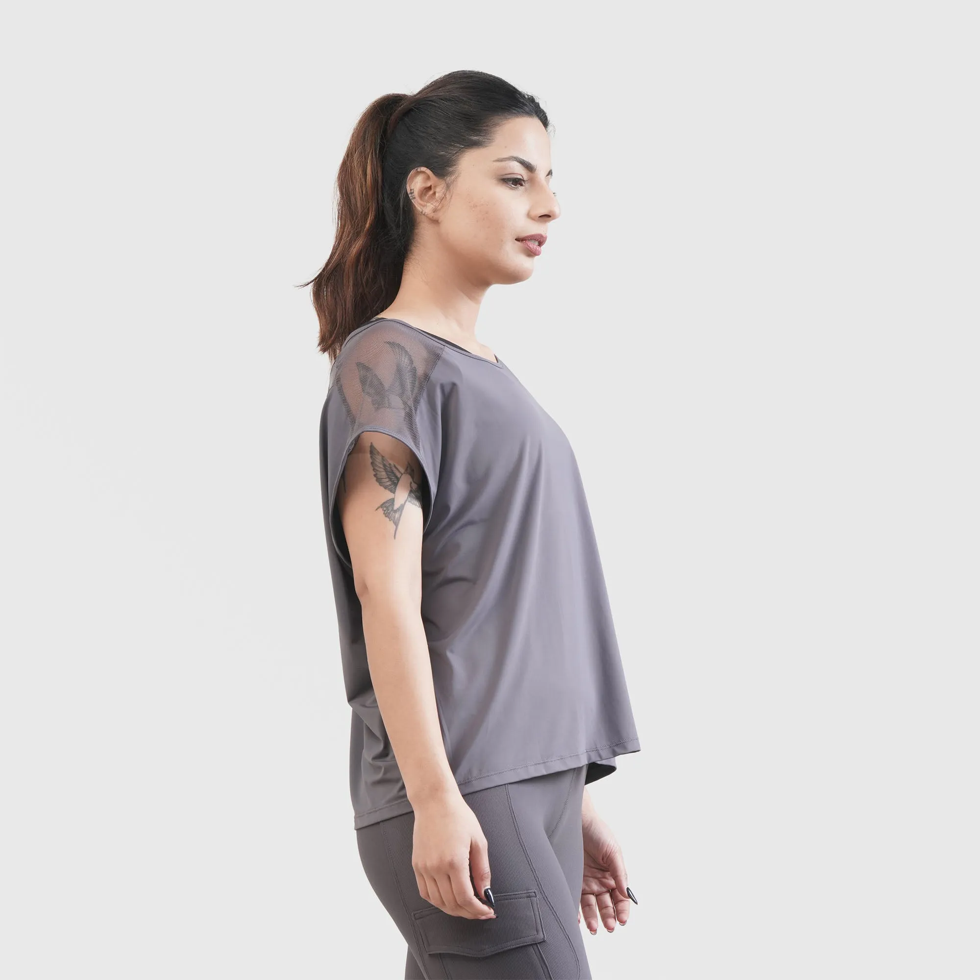 Fitness Fit Tee (Grey)