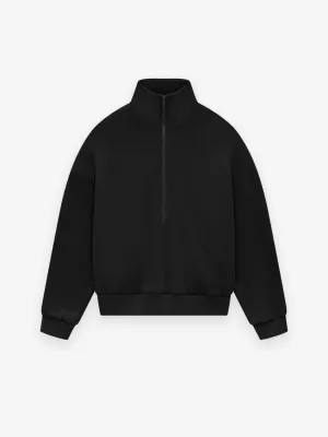 Fleece Half Zip Mockneck