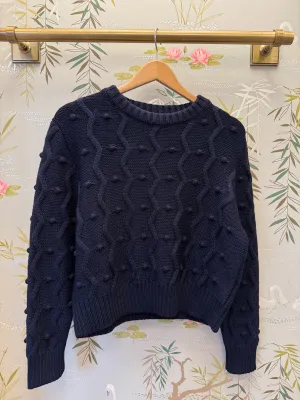 GiGi Bubble Sweater Navy