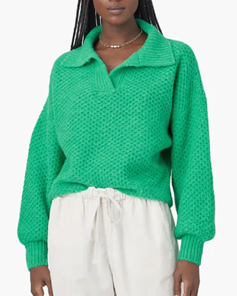 Green Ally Sweater