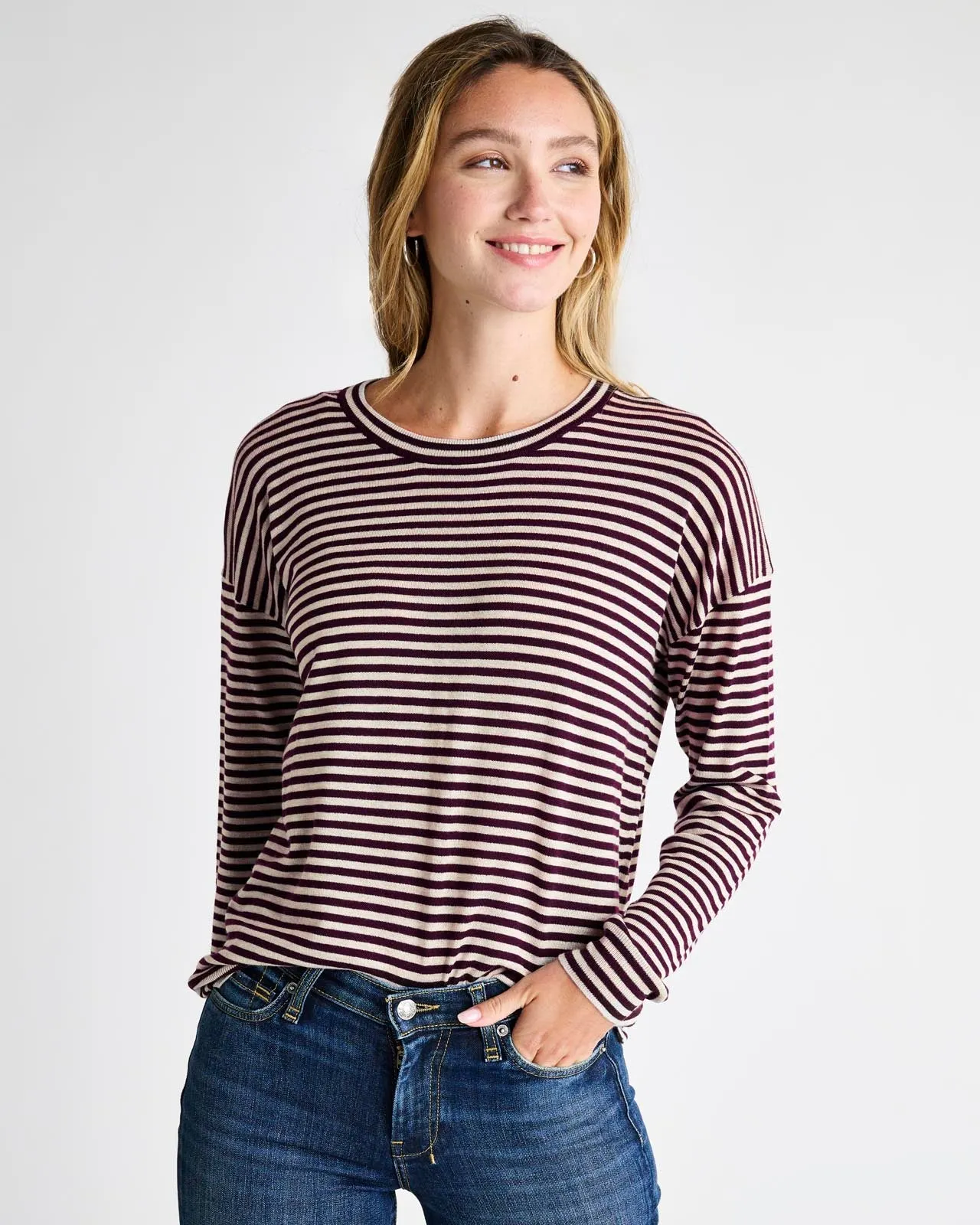 Inez Stripe Sweater