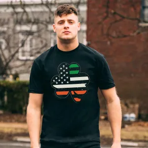 Ireland Flag Shamrock T-Shirt