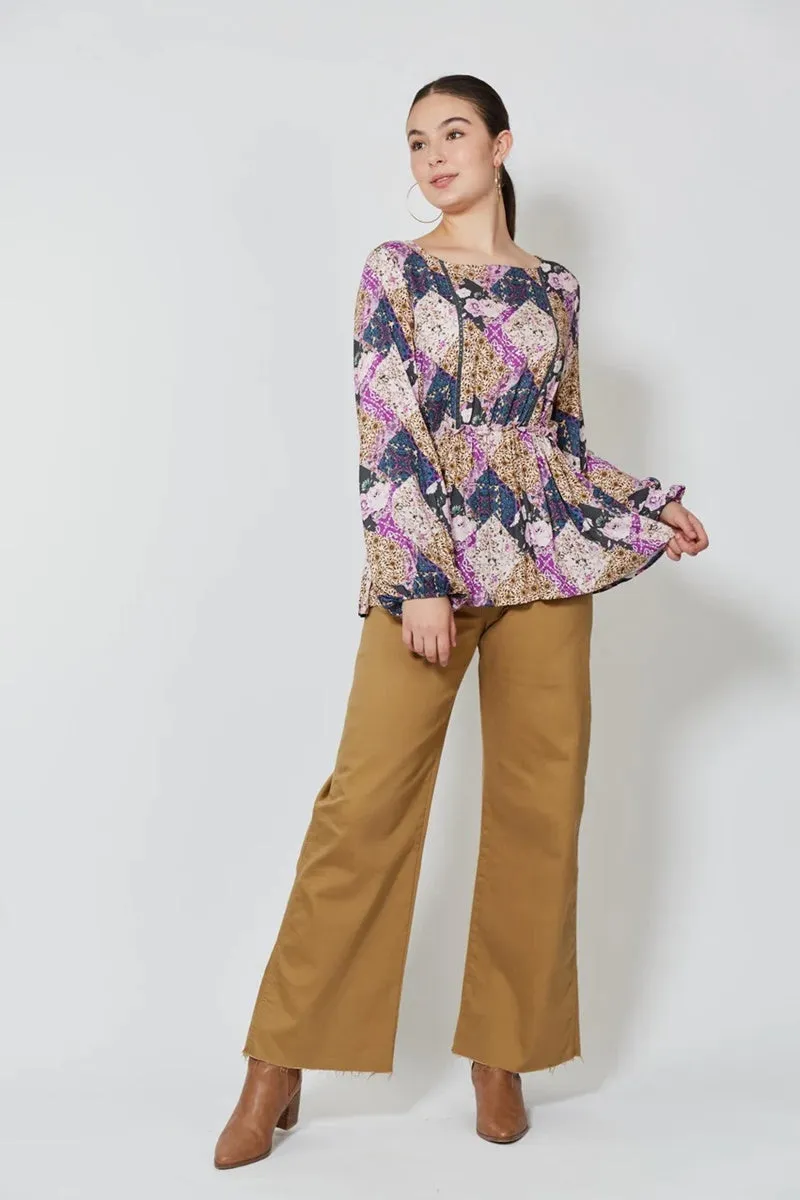 Isle Of Mine - Coppola Blouse - Violet Muse