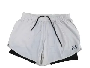 Ivory Compression Liner Shorts V2