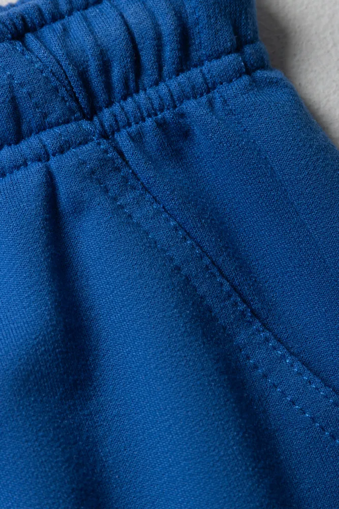 Knit Shorts Blue