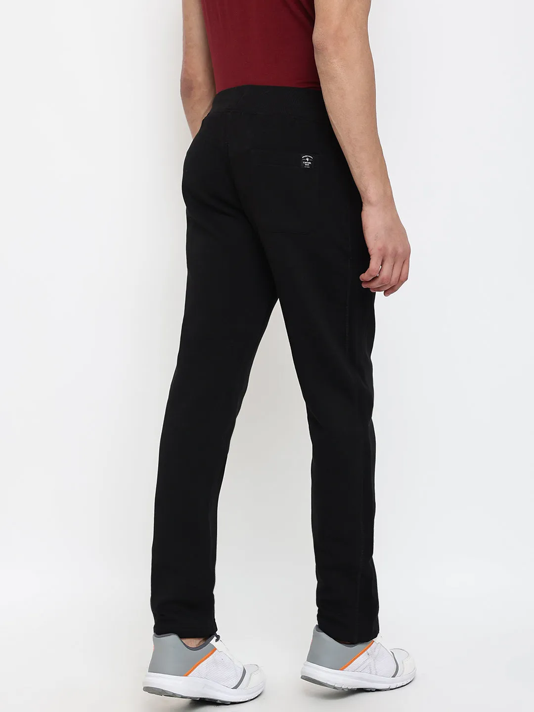 Men Black Trackpant