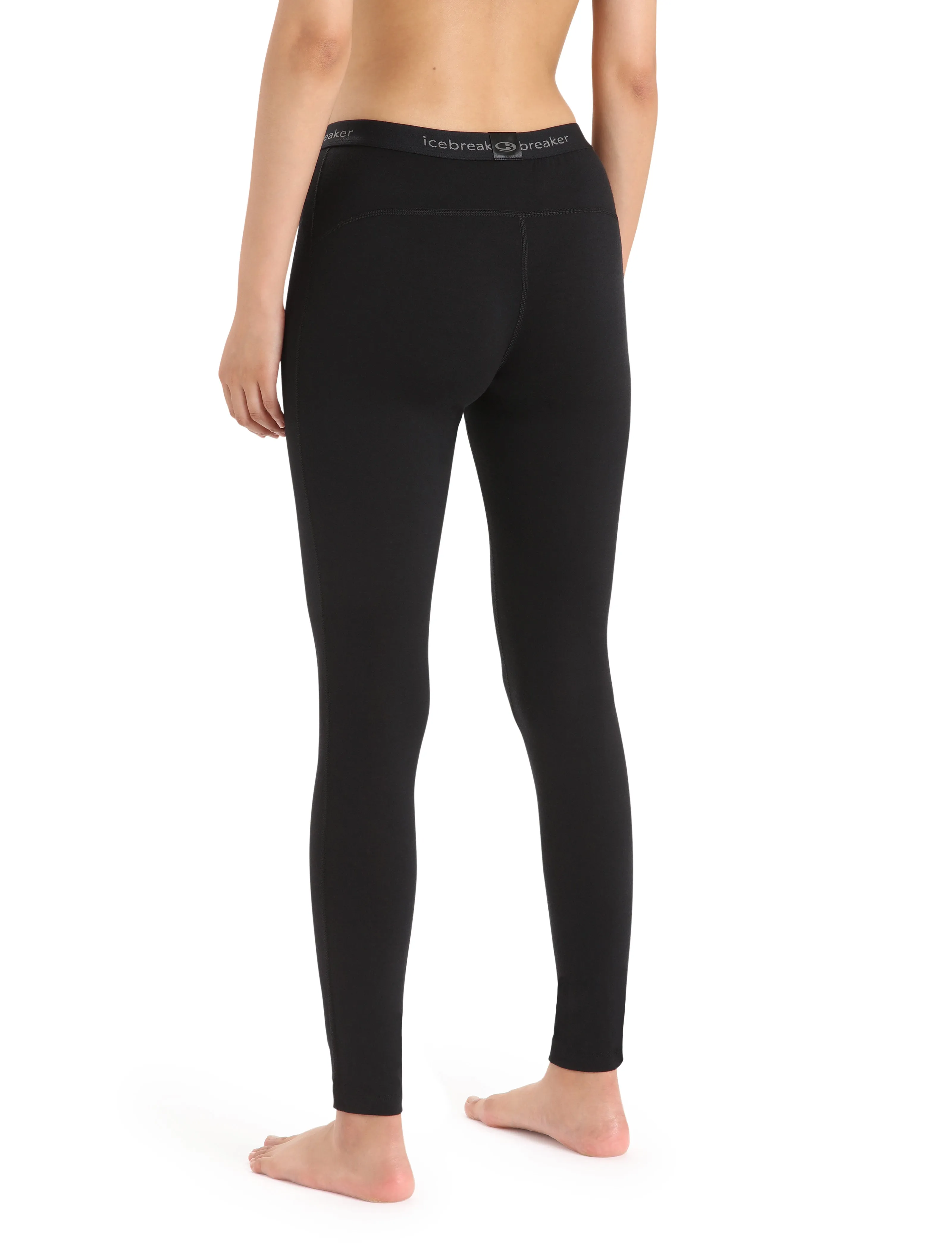 Merino 200 Oasis Thermal Leggings - Black