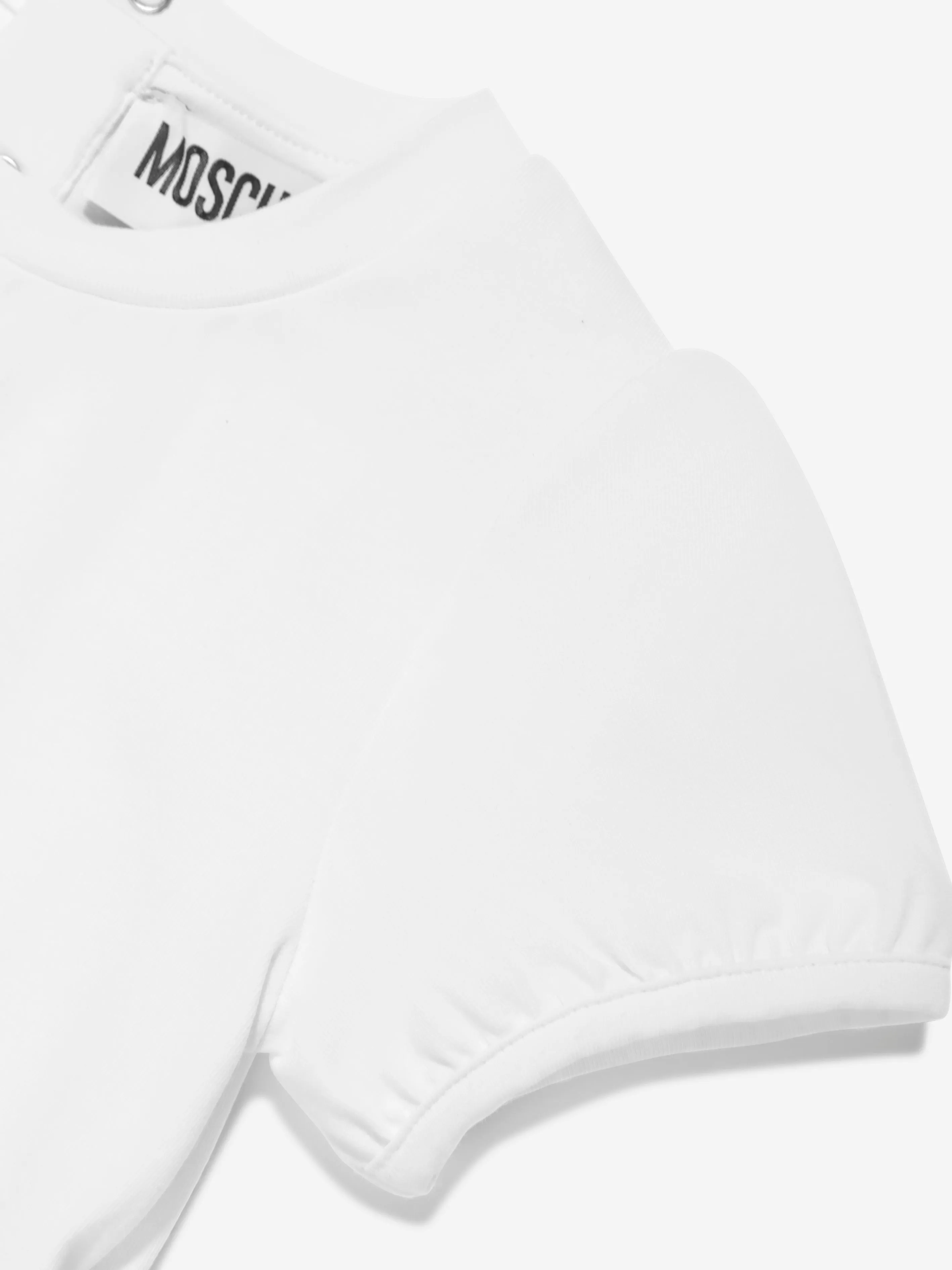 Moschino Baby Girls Teddy Bear T-Shirt in White