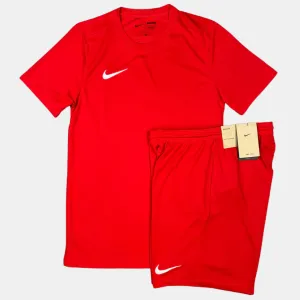 Nike Dri-Fit Tshirt / Shorts Set - Red