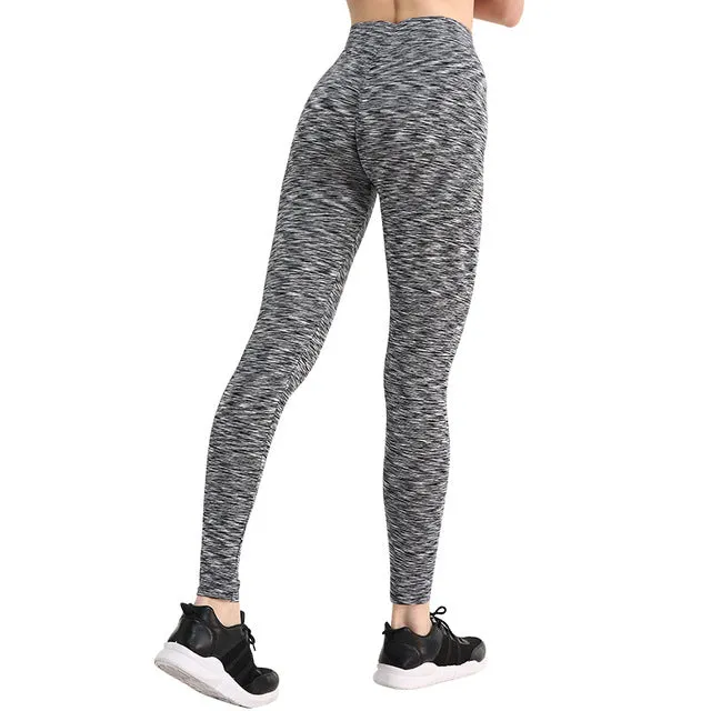 NORMOV S-XL 3 Colors Casual Push Up Leggings Women Summer Workout Polyester Jeggings Breathable Slim Leggings Women