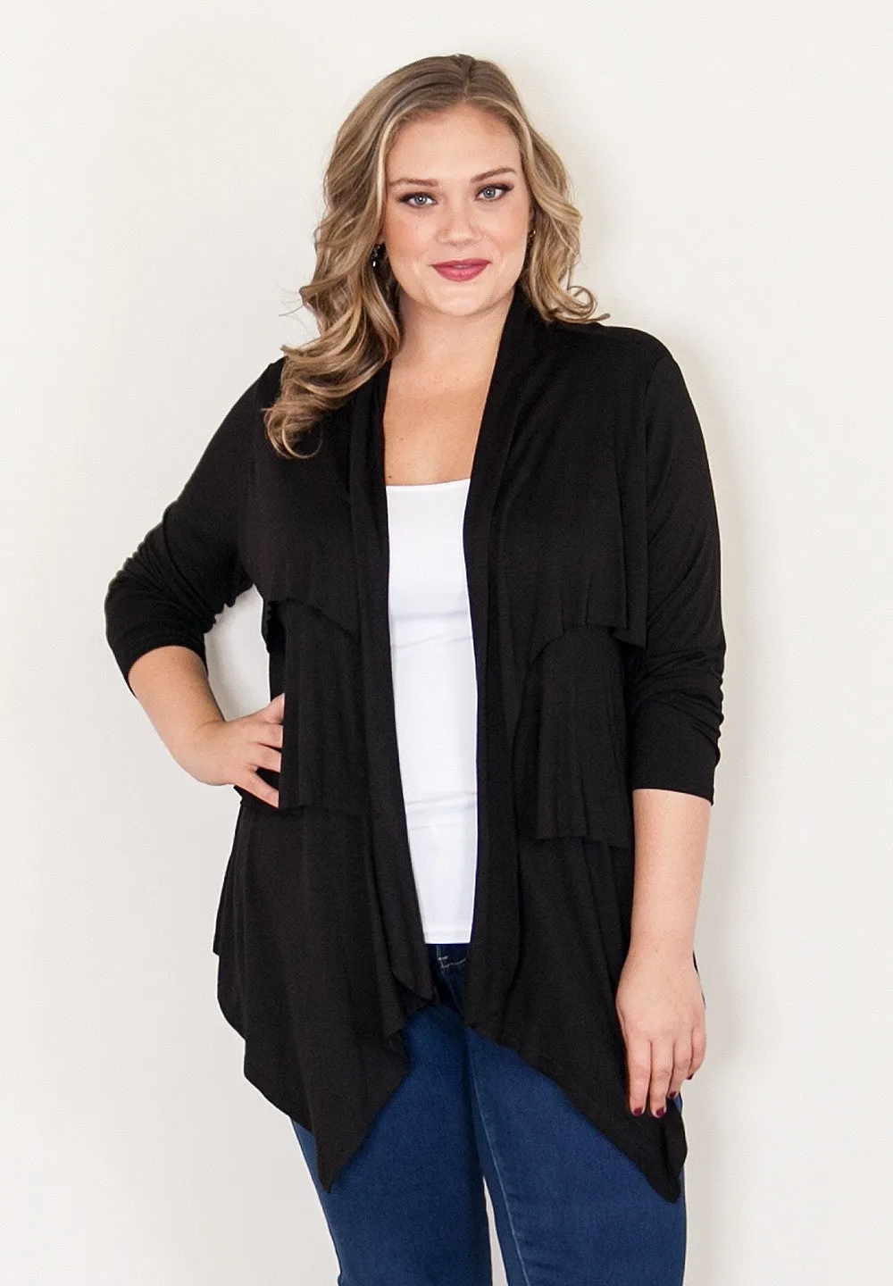 Odessa Ruffle Cardigan