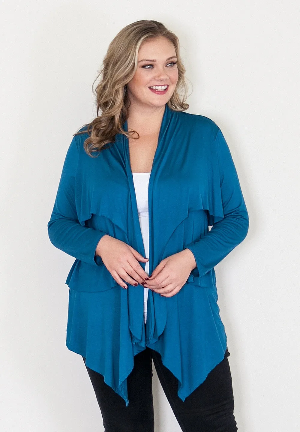 Odessa Ruffle Cardigan