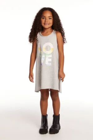 Ombre Love Girls Cotton Jersey Tank Dress