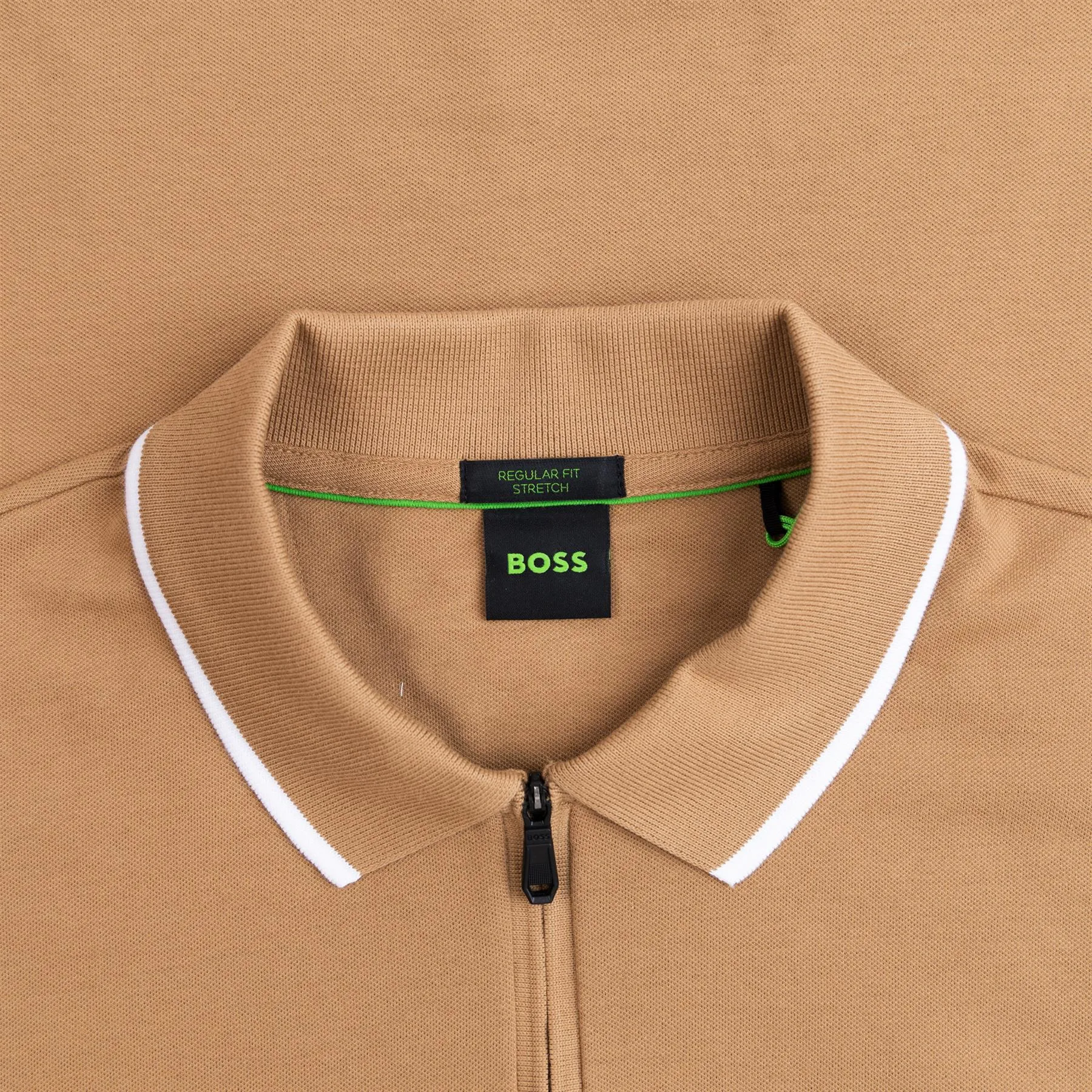 Pariq The Open Cotton Polo Medium Beige - AW24