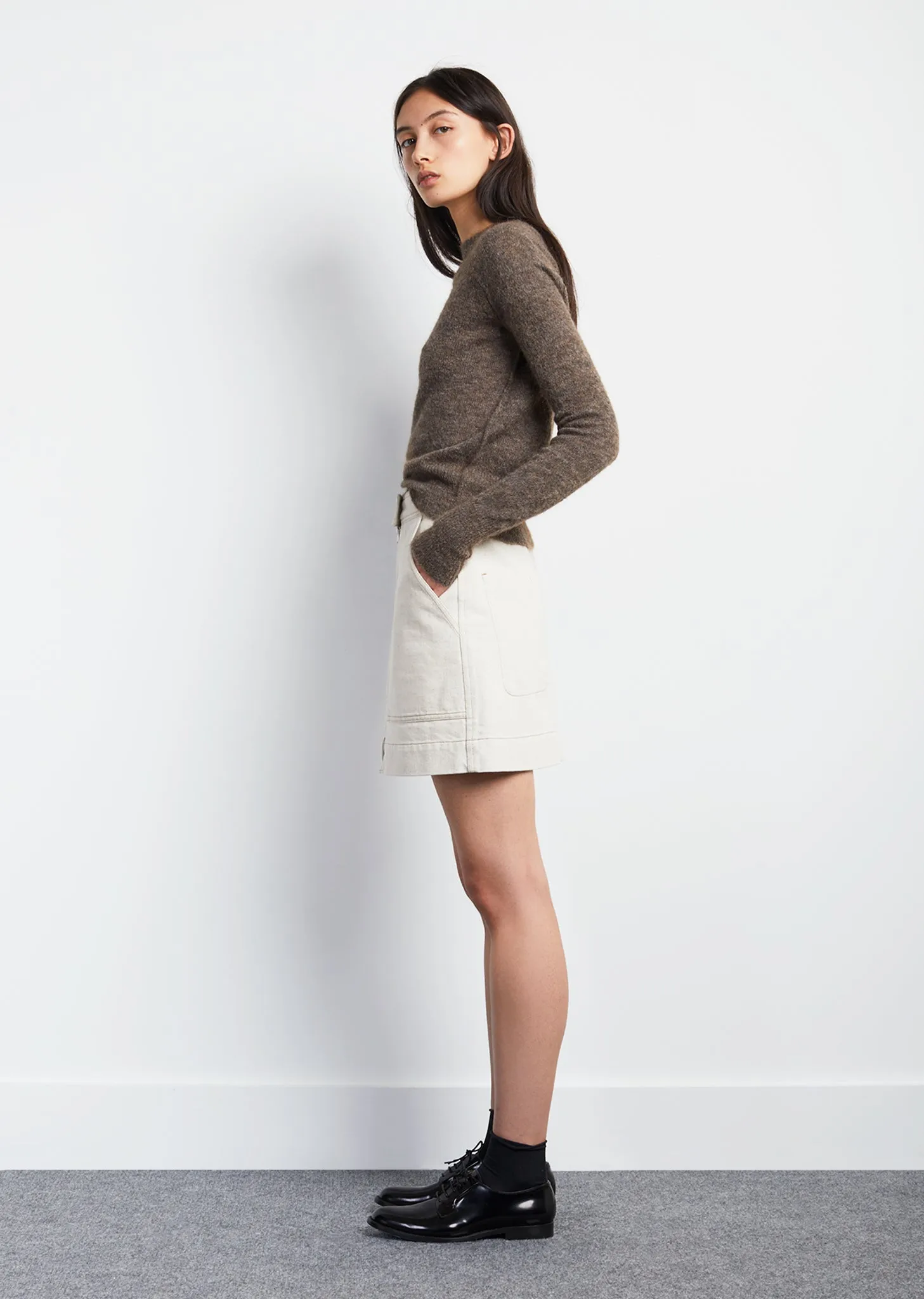 Penelope Zip Front Skirt