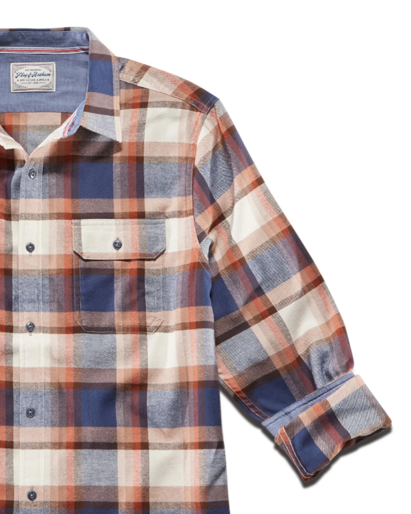 PETERS FLANNEL SHIRT BIG & TALL