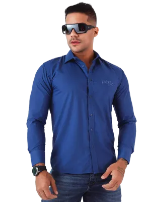 Pit Bull Jeans Men's Casual Long Sleeve Shirts 80964