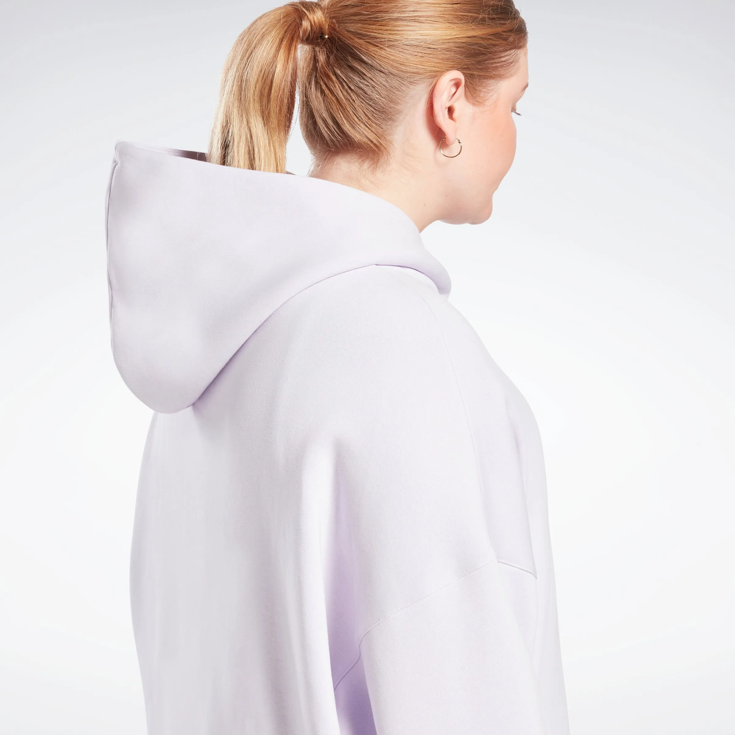 Reebok Apparel Women Retro Oversize Hoodie (Plus Size) Lumlil