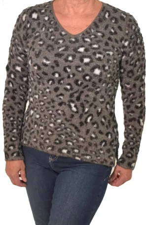 Reversible Animal Print Sweater