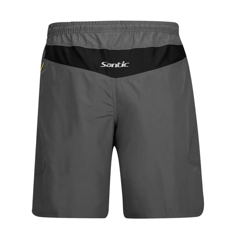 Santic Men Cycling MTB Shorts Grey