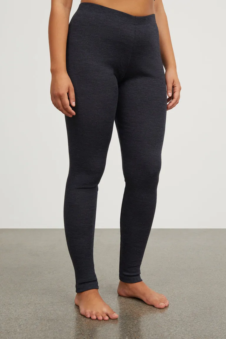 SKALL - Amy Leggings - Dark Grey Melange