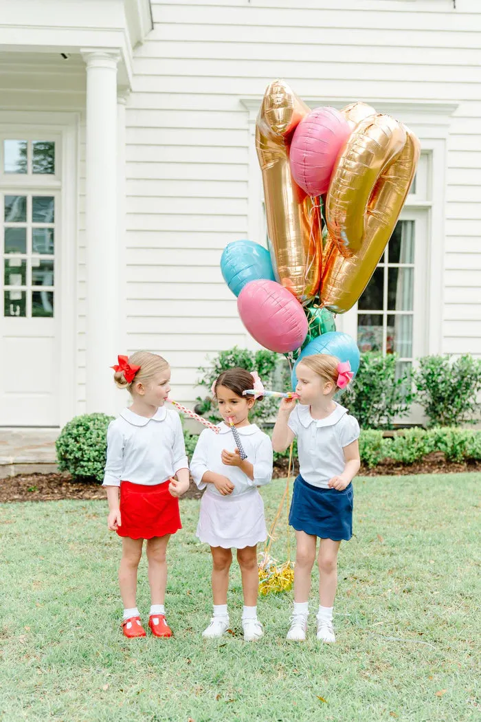 Sophie Scallop Skirt - Navy