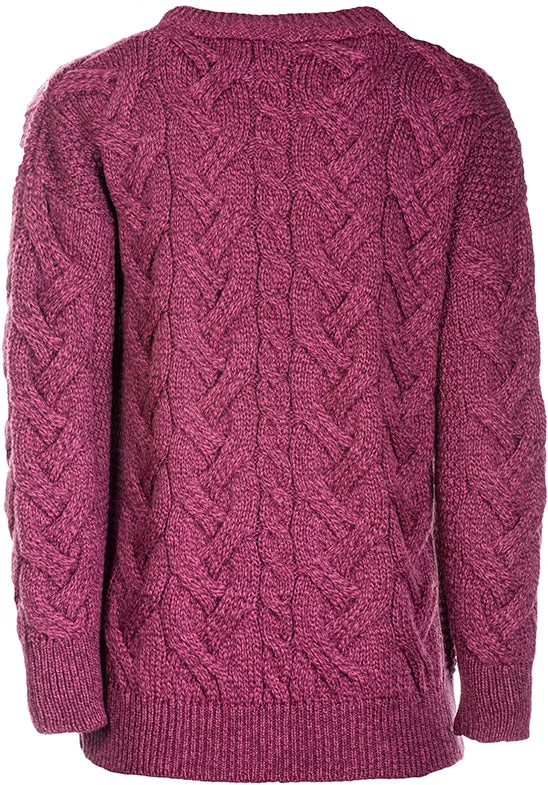 Super Soft Merino Wool Chunky Cable Knit Cardigan