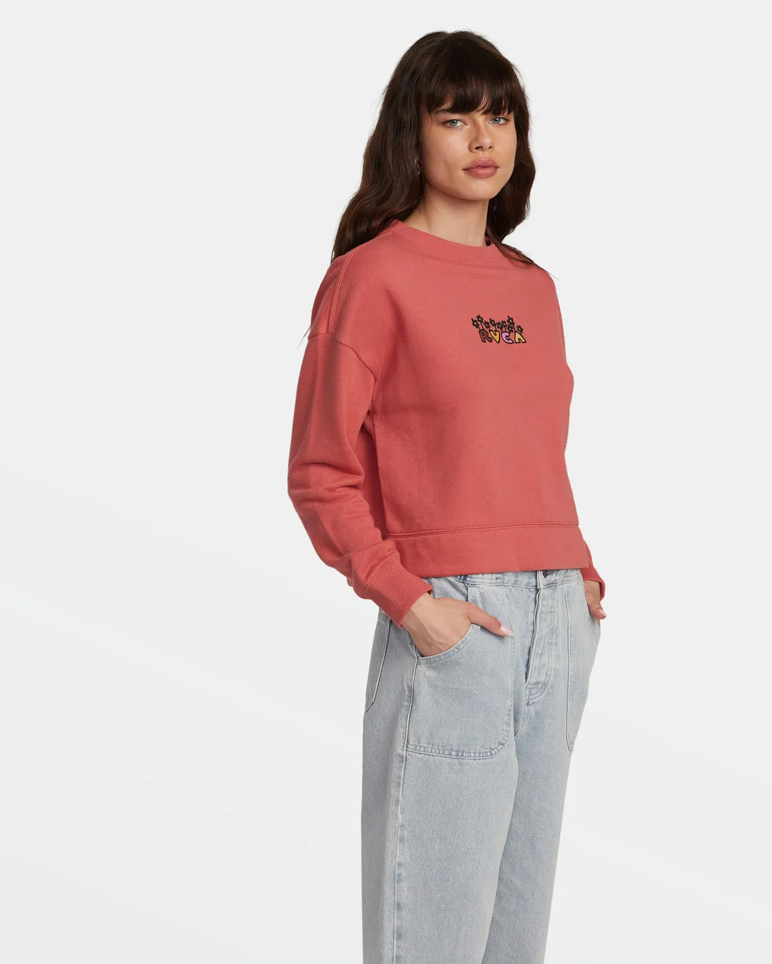 Thrive Sweatshirt - Mineral Red