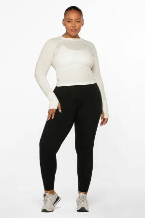 Ultra Amy Thermal Full Length Leggings - Black