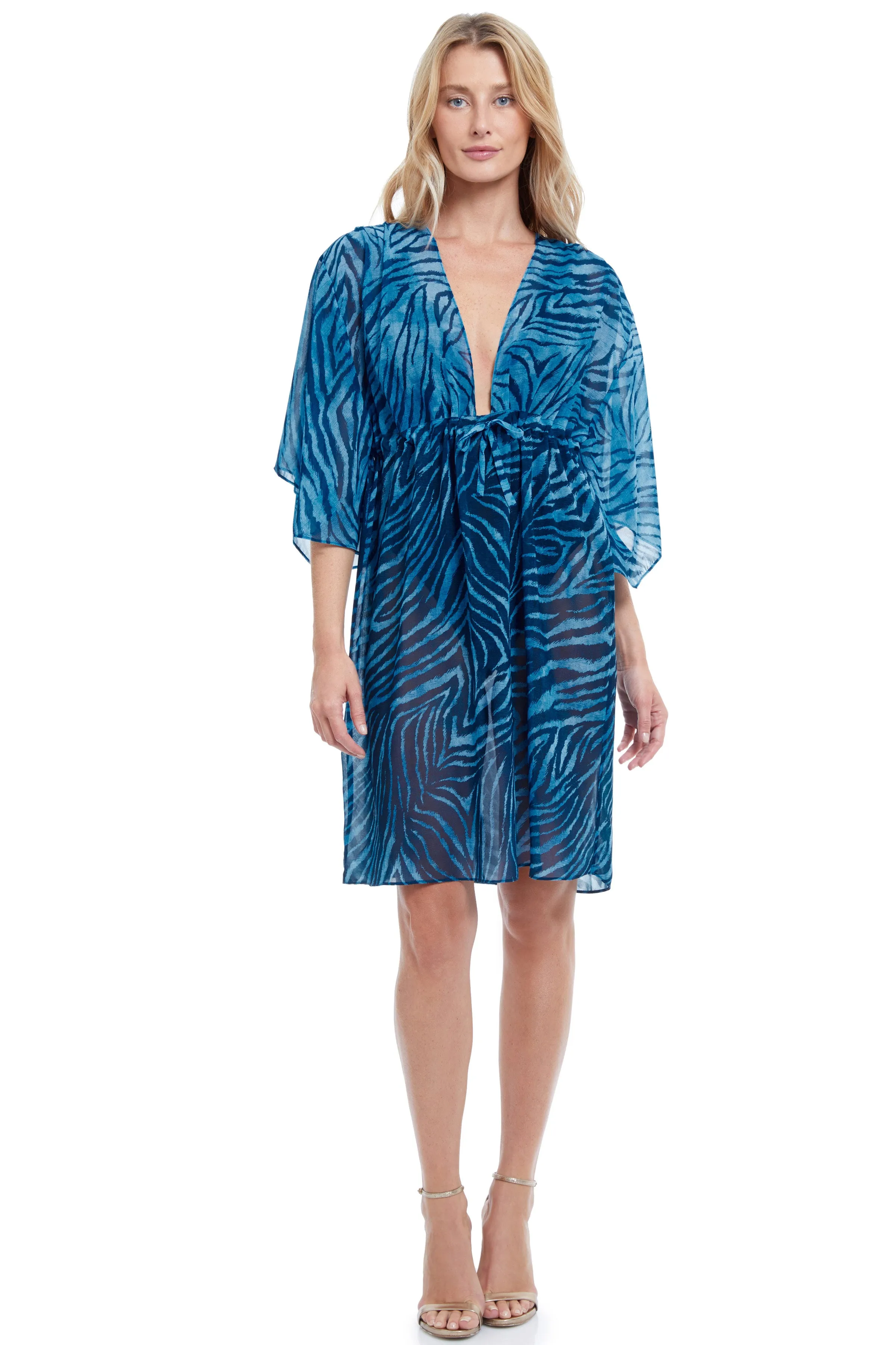 Wildlife Tunic Blue