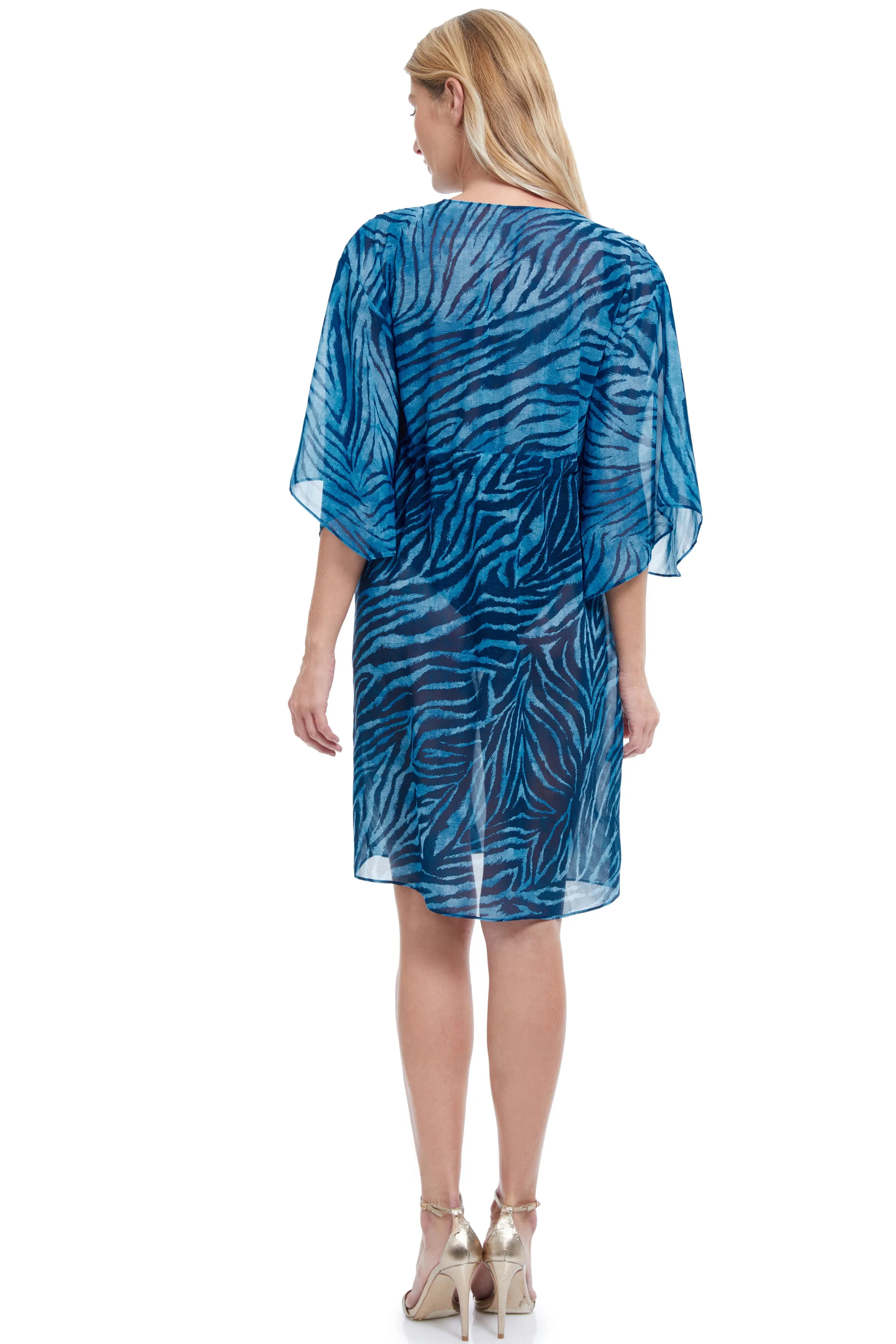 Wildlife Tunic Blue