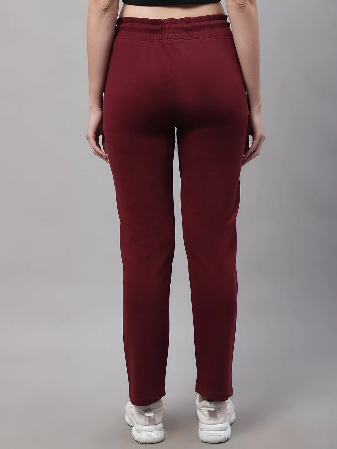 Women Wine Trackpant