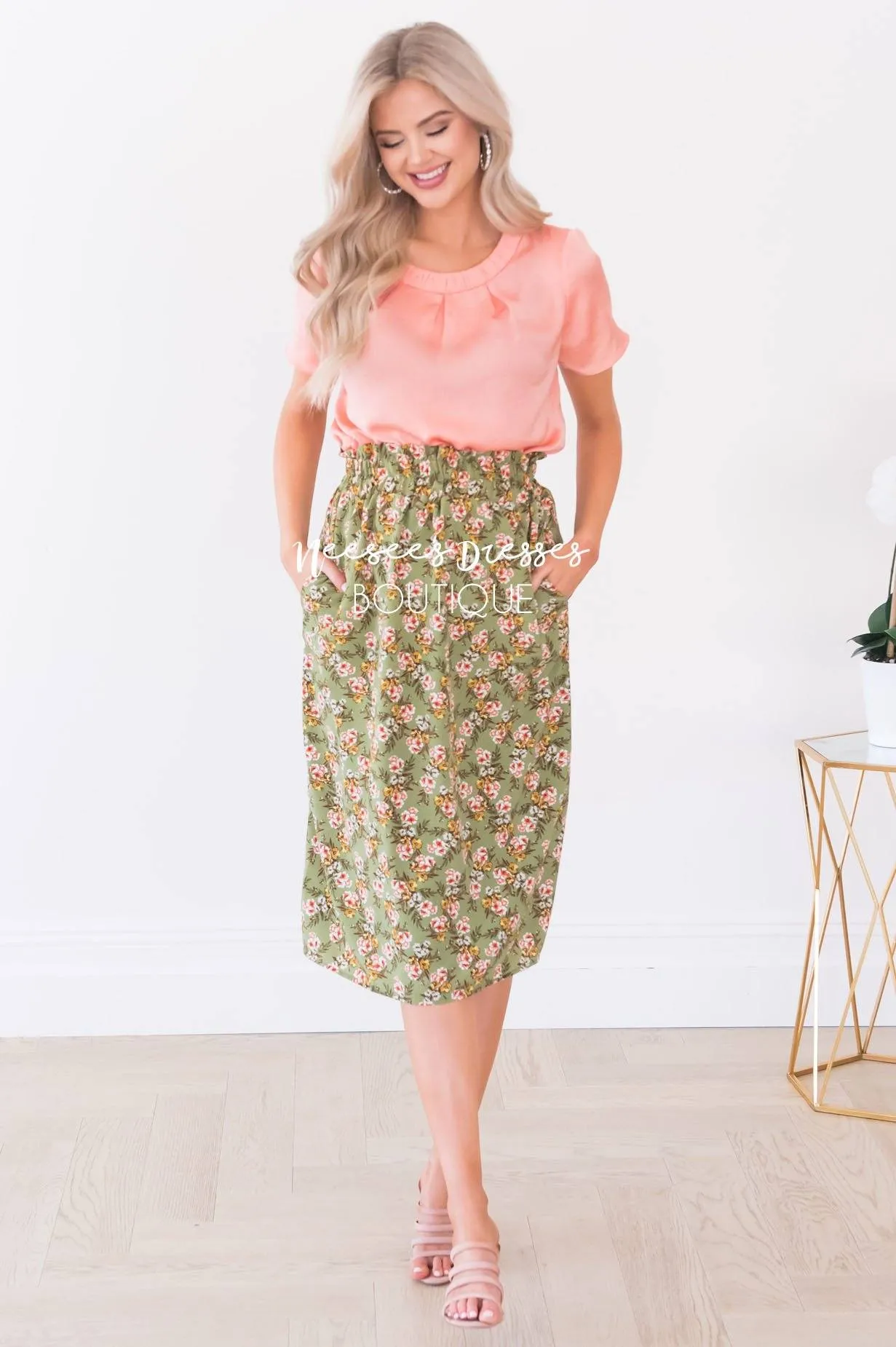 You're So Lovely Modest Skirt